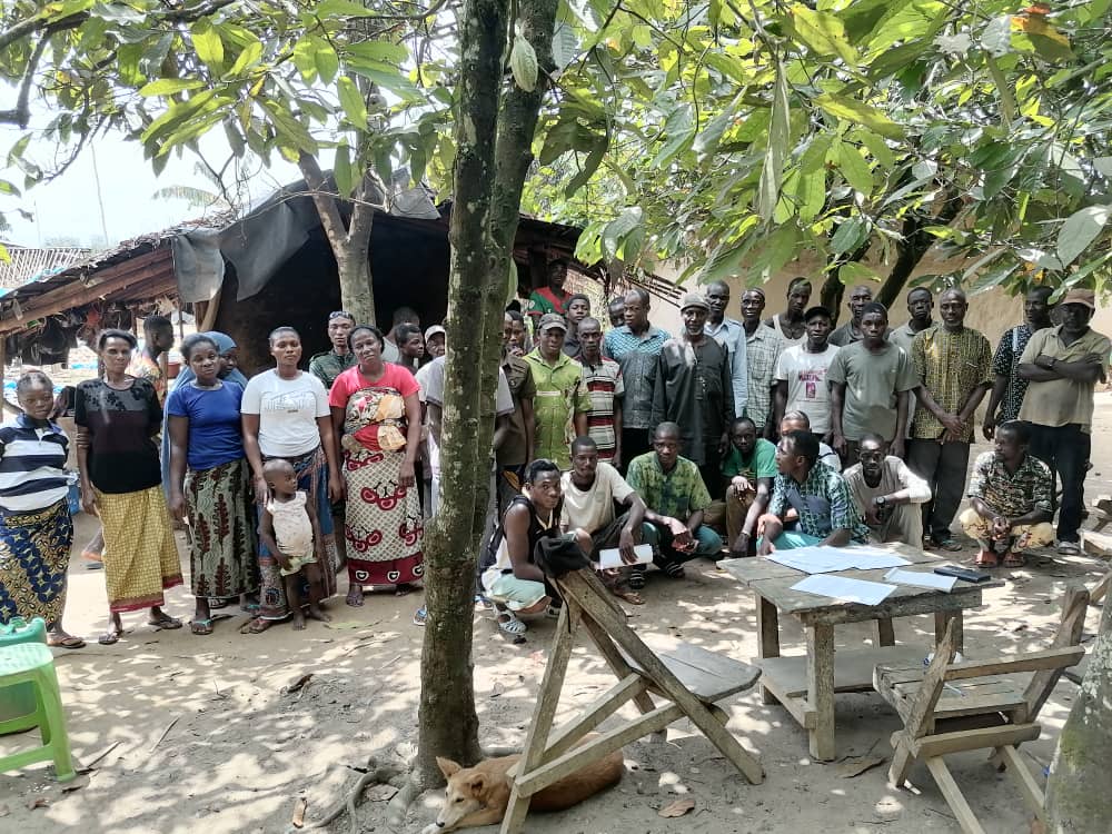Sensibilisation des communautés en prélude à la campagne de reboisement agroforestier 2026 dans l’agroforêt des Rapides Grah Sud